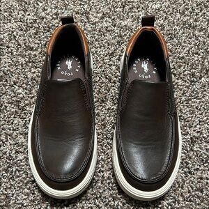 Polo by Ralph Lauren Brown Kids Shoes